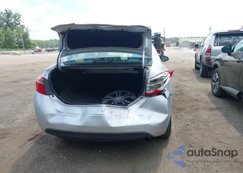 2018 Toyota Corolla Le from USA, damaged, VIN 2T1BURHE3JC967274